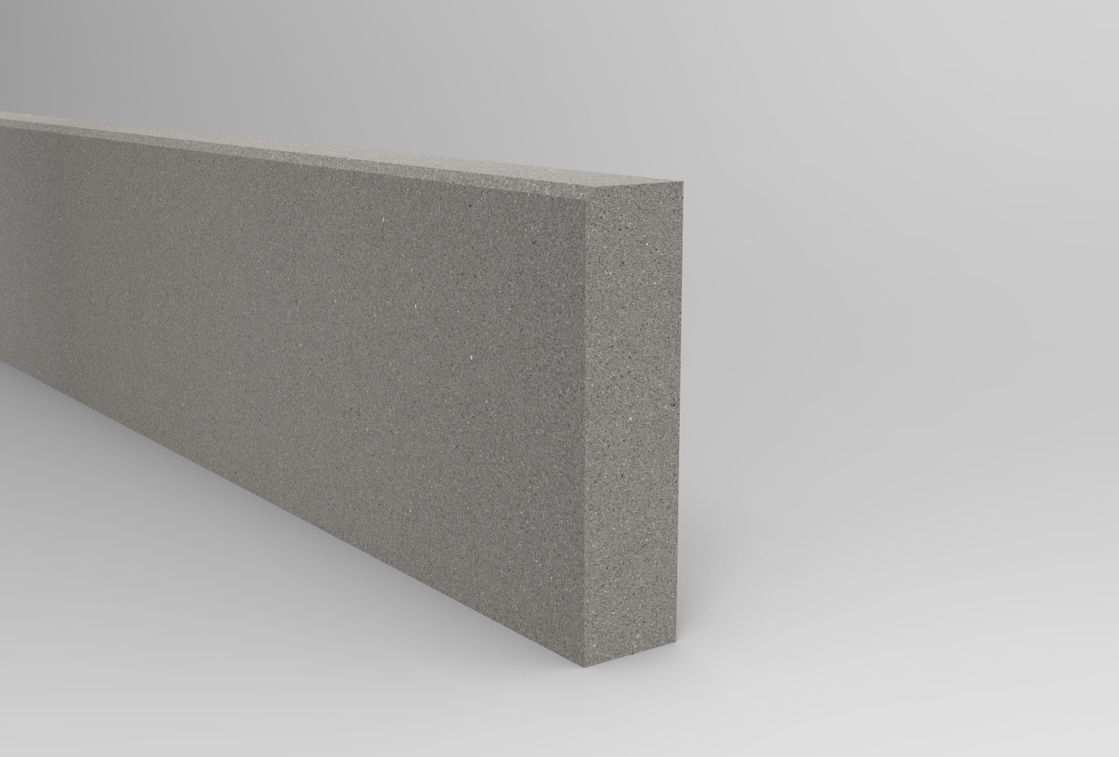 Skirting board in pietra serena